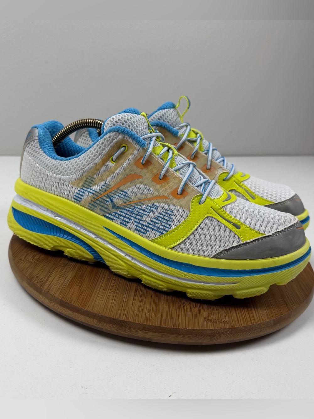 Hoka Bondi B “Citrus White” Running Shoes